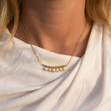 Charger l'image dans la galerie, Collier Ondine doré en acier inoxydable – vue 1