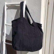 Charger l'image dans la galerie, Cabas oversize marine en éponge