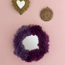 Load image into Gallery viewer, Miroir froufrous | Violet bicolore
